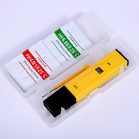 Detector de PH para la detección de aguas residuales, Pluma de prueba de pH para el laboratorio de agua potable, puede llevar Cristal líquido