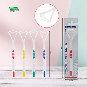 Wholesale Plastic <strong>Tongue</strong> <strong>Cleaner</strong> Dental Products Sostenible <strong>Tongue</strong> Ticklers - Product Image 1