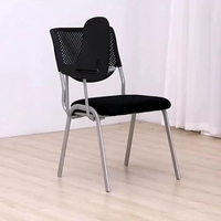 2023 Chine fabricant usine en gros pas cher bureau salle d'étude bloc-notes chaise de formation ergonomique avec table d'écriture