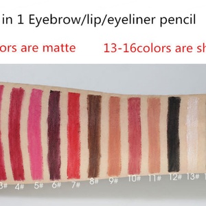 Crayon à lèvres mat waterproof à marque privée, crayon à lèvres minéral, eye-liner, crayon à sourcils, maquillage personnalisé avec logo - Product Image 5