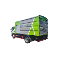 Camion broyeur de matériaux Dongfeng 10m³ à benne fermée intégrée pour broyage et transport efficaces des déchets de jardin et de construction