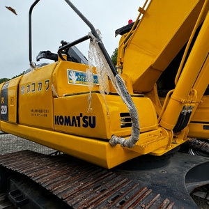 รถขุดตีนตะขาบ Komatsu PC 200 สีเดิม ขนาด 20 ตัน มือสองจากญี่ปุ่น พร้อมมอเตอร์ปั๊มและเกียร์บ็อกซ์ - Product Image 2