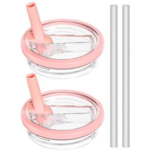 40oz Tumbler Car <b>Cup</b> Sealed Lid Foldable Clear <b>Straw</b> Lid Thick Silicone Anti Leak Design - Product Image 2