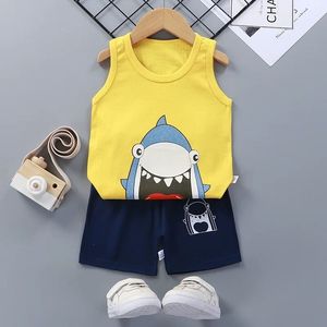 Vêtements d'été pour enfants en deux pièces, prix de gros, populaires et de qualité supérieure - Product Image 2