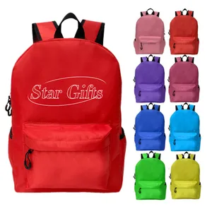 Annual Hot Sale Custom LOGO Simple Double Kindergarten Schoolbag Students Schoolbags girls Casual Back Pack Special School Bag