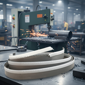 Lama per sega bimetallica ad alte prestazioni M42 93 "<span class=keywords><strong>X</strong></span> 3/<span class=keywords><strong>4</strong></span>" <span class=keywords><strong>X</strong></span> 8/12tpi a nastro bimetallico industriale per taglio legno - Product Image 6