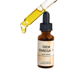 OEM Vegan Omega 3 integratore liquido 400mg <span class=keywords><strong>DHA</strong></span>/EPA supporto immunitario più popolare per la salute generale dosaggio liquido orale per adulti - Product Image 1