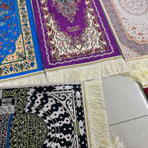 Wholesale Portable Polyester Muslim <strong>Prayer</strong> Mat White Blossom Muslim <strong>Prayer</strong> Rug Islamic <strong>Prayer</strong> Rug <strong>Matt</strong> - Product Image 4