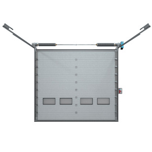 Nouvelle porte de levage industrielle électrique anti-vent coulissante anti-poussière pour usine/atelier en acier coloré - Product Image 3