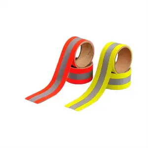 LX High visibility flame retardant warning safety strip reflective material products fabric tape High Visibility