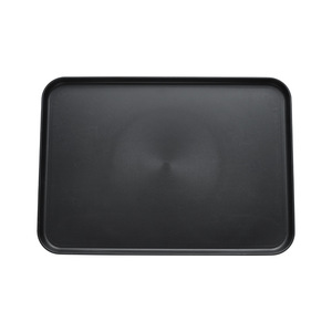Black <b>Plastic</b> Rectangular Tray <b>Set</b> Thickened Food Grade Serving Trays For <b>Tea</b> Coffee Household Use - Product Image 5