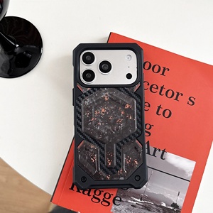 <span class=keywords><strong>เคส</strong></span>โทรศัพท์มือถือ Bumper Armor Monarch Magnetic Uaging สำหรับ iPhone 17 16 15 Pro Max ดีไซน์แบรนด์ดัง ป้อง<span class=keywords><strong>กัน</strong></span>การตก พร้อมแม่เหล็กแรงดูดด้านหลัง - Product Image 4
