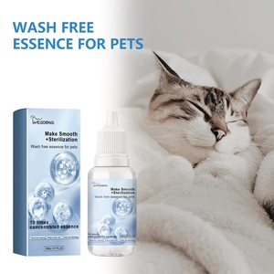 <b>Pet</b> Friendly No Rinse Essence Gentle Daily Cleaning Fragrance Retention Cat Dog Fur Providing Convenient Cleaning Care Solution - Product Image 4