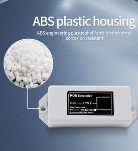 30W Adaptive POE Extender 100M <strong>1</strong>-in-2 Metal/Plastic Case Ethernet POE <strong>Switch</strong> RJ45 Long Distance Repeater for Direct Manufacturer - Product Image 5