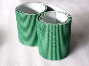 ジンティアン グリーンPVC製耐久性コンベアベルト、2年間保証、オンラインサポート付き、食品/飲料、家庭用、パン袋製造機 - Product Image 2