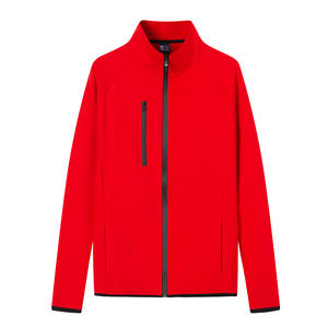 Veste Softshell en Nylon pour Homme Z252, Fermeture Éclair Intégrale, Capuche, Col Montant, Évacuation de l'Humidité, Vente en Gros, Veste en Polaire pour Femme - Product Image 5