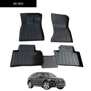 Alfombrillas de Coche de Primera Calidad, Alfombrillas 3D de TPE Resistentes al Calor, Accesorios Interiores para Automóviles, para <span class=keywords><strong>AUDI</strong></span> <span class=keywords><strong>Q5</strong></span> <span class=keywords><strong>2023</strong></span> - Product Image 1