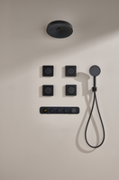 SUNDREAM thermostat intelligent robinet de bain noir mat robinet de douche système de douche thermostat salle de bain ensemble de douche