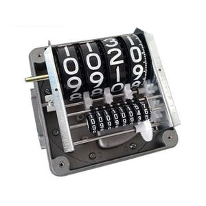 120lpm Aluminiumlegering 1Inch 4-Digitale Mechanische Brandstof Overdracht Olie Benzine Diesel Debiet Meter - Product Image 6