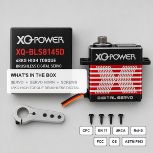 Servomoteur <span class=keywords><strong>de</strong></span> direction XQ-POWER XQ-BLS8145D 48KG Brushless Étanche pour Bateau RC, 8.4V HV, Vitesse 0.106s, Personnalisation ODM - Product Image 3
