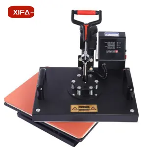 Low Noise Hot Press Plate Thermal Transfer Label Printer Hot Press Electric Garment Heat Press Machine Tshirt Printing Machine