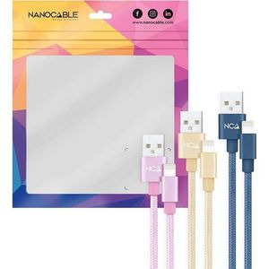 Cavi USB A/M, a rete, 1m, design resistente, ricarica rapida, compatibili con dispositivi, ideali per connettere e caricare. - Product Image 3