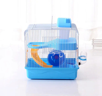 Nouvelle arrivée Cage à hamster à double étage Château Villa luxueuse Nid pour hamster