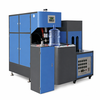 Machine de soufflage de bouteilles PET semi-automatique pour bouteilles d'eau et de boissons de 200 ml, 500 ml et 1 L
