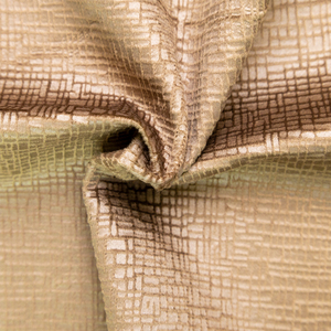 Özel boyut 100% Polyester kadife pencere perde yaldızlı baskılı örme kumaş dokuma desen rulo ambalaj içinde - Product Image 5