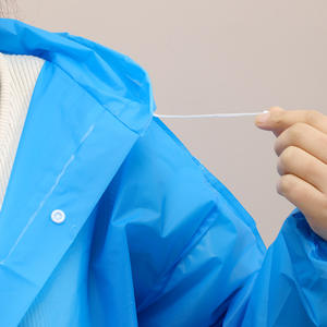 Imperméable adulte non jetable en EVA épaissi imperméable portable pour les voyages en plein air et la protection contre les tempêtes de pluie - Product Image 3