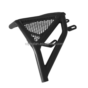 Accesorios para ATV Lingtan, Barra de Agarre Delantera Negra para Parachoques, Parachoques para Yamaha <span class=keywords><strong>Raptor</strong></span> 700R 700 22-25, Protector de Parachoques Delantero de Aluminio - Product Image 5