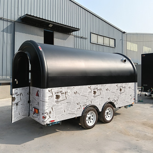 UK Standard <b>Small</b> Mobile Catering Food Trailer Fully Equipped Coffee For Cold Drink Snack Cart Vending Truck - Product Image 3