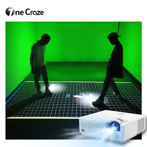 Fábrica Vender Diretamente Levou Telhas Pressão Sensível Interativo Led Light Up Floor Ar Sports Floor Projeção Interativa