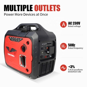 Générateur d'énergie à onduleur silencieux TKH1200is 1100W 1200W pour usage domestique, à essence, vente en gros - Product Image 2