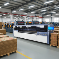 Impresora Digital de Cartón Corrugado, Máquina de Impresión de Logotipos para Cajas de Cartón RS2500-E16Sm, Máquina de Impresión de Embalajes de Cartón