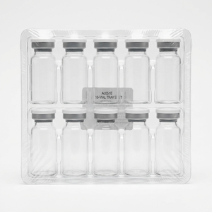 ชุดขวดเพปไทด์ขนาด 10 มล. ระดับมืออาชีพ พร้อมฝาปิดสีเข้ากัน จุกปิดแบบทางการแพทย์ และภาพจำลองผงไลโอฟิไลซ์ VisualsAc - Product Image 2