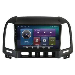 6+128Gb DSP 4G Head Unit For Hyundai Santa Fe GPS Navigation Android Car Radio Multimedia DVD Player Video Autoradio Stereo