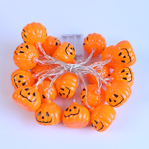 Décoration de Noël Citrouille 3D Jack-O'-Lantern Lumières LED Citrouille Guirlande Lumineuse pour Fête d'Halloween - Product Image 2