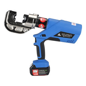 <span class=keywords><strong>Pince</strong></span> <span class=keywords><strong>à</strong></span> <span class=keywords><strong>sertir</strong></span> électrique hydraulique continue automatique <span class=keywords><strong>à</strong></span> décompression rapide HL-400B 12T pour câbles en cuivre et PEX - Product Image 1