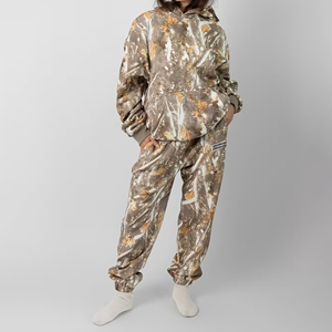 Produttore mimetico in tinta unita oversize <span class=keywords><strong>girocollo</strong></span> personalizzato Unisex da donna felpa con <span class=keywords><strong>girocollo</strong></span> da <span class=keywords><strong>uomo</strong></span> felpa con cappuccio - Product Image 5