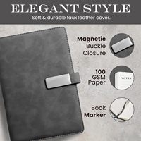 Vente en gros pas cher bloc-notes cadeau souvenir en simili cuir avec LOGO personnalisé A5 bloc-notes boucle en métal cahier avec LOGO personnalisé