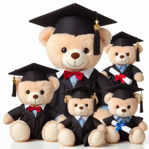 ตุ๊กตา<span class=keywords><strong>หมี</strong></span>นุ่มนิ่มสำหรับรับปริญญา พร้อมหมวก รับผลิตตามแบบ OEM ตุ๊กตา<span class=keywords><strong>หมี</strong></span>การ์ตูนน่ารักสำหรับ<span class=keywords><strong>เด็ก</strong></span> - Product Image 1