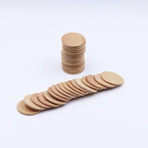 Customizable Patterns Wooden Round Chips <b>for</b> Strategic Gameplay Wooden Round Circle <b>Board</b> <b>Game</b> Tokens - Product Image 4