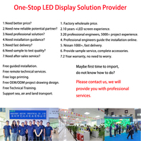Módulo de Pantalla LED para Exteriores P2.5 P3 P4 P5 P6 P8 P10, Pantalla LED Impermeable para Exteriores, Video Wall para Publicidad
