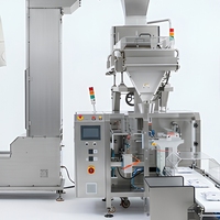 Machine d'emballage automatique de bonbons gélifiés avec comptage, remplissage, scellage, moteur PLC et sachets Doypack