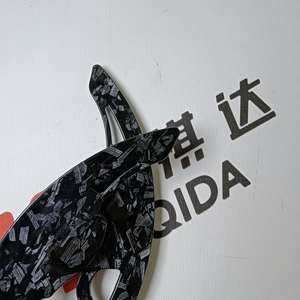 Extension de palettes de changement de vitesse pour <span class=keywords><strong>volant</strong></span>, décoration en fibre de carbone forgée, noir brillant pour VW Tiguan/Lamando/Golf 6/<span class=keywords><strong>Scirocco</strong></span> - Product Image 4