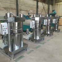Machine d'extraction d'huile hydraulique 20 kg/h pour l'extraction d'huile d'avocat, de soja et de colza utilisée dans les usines de traitement des huiles