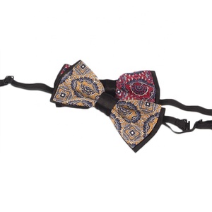 โบว์ผ้าไหมลายทางสีทองของพี่น้องออกแบบโลโก้ได้เอง - Product Image 2