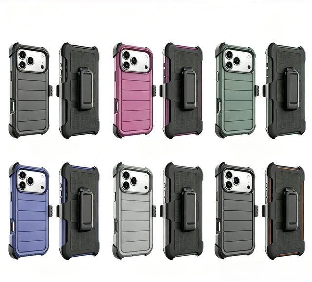 GSCASE Heavy Duty Robot Case for Iphone 18 Pro Max Rugged Phone Cover With Back Clip Phone Case for Iphone 15 Pro Max