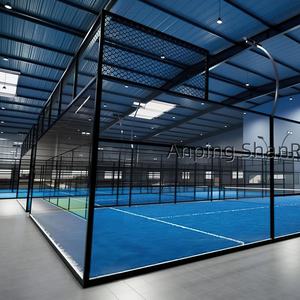 Pista de Pádel de Acero de Alta Calidad Personalizada con Estructura Galvanizada en Caliente y Diseño Panorámico - Product Image 4